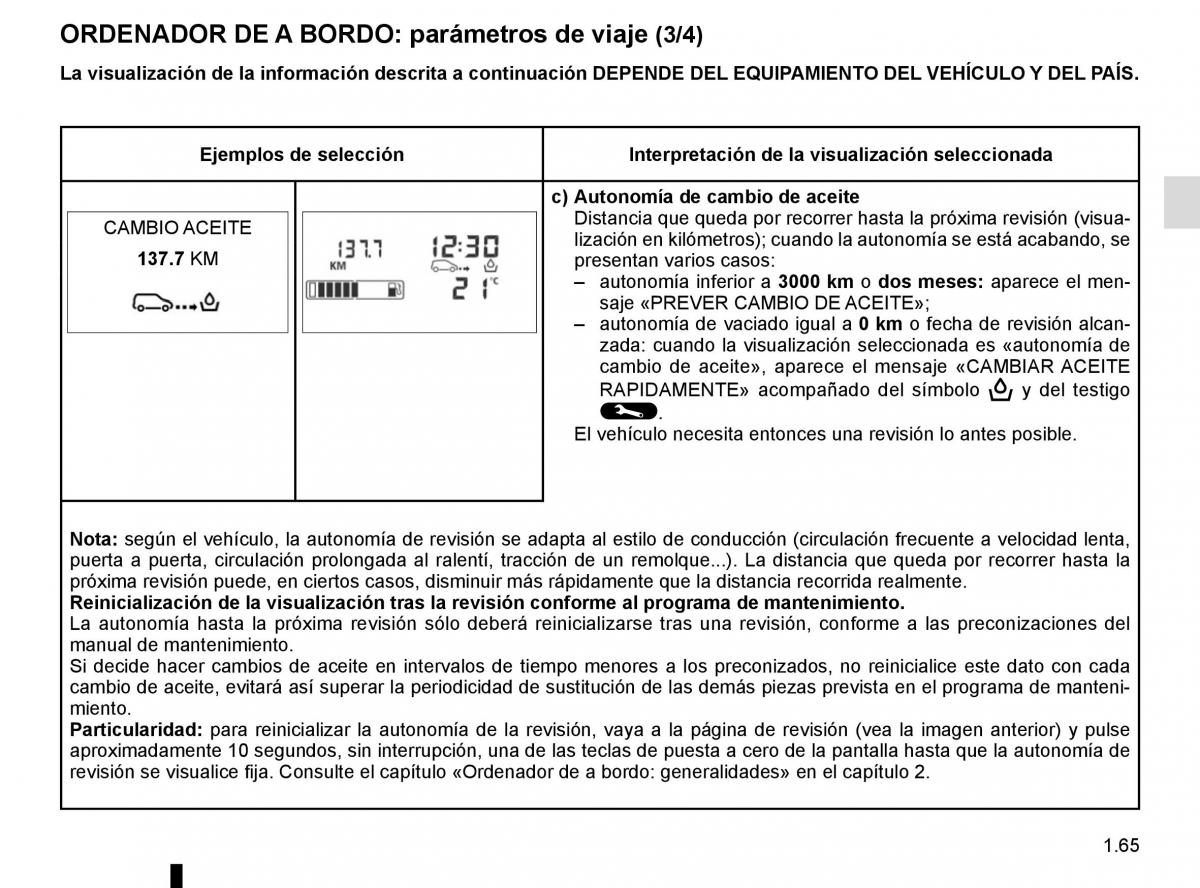 Renault Kangoo II 2 manual del propietario / page 71