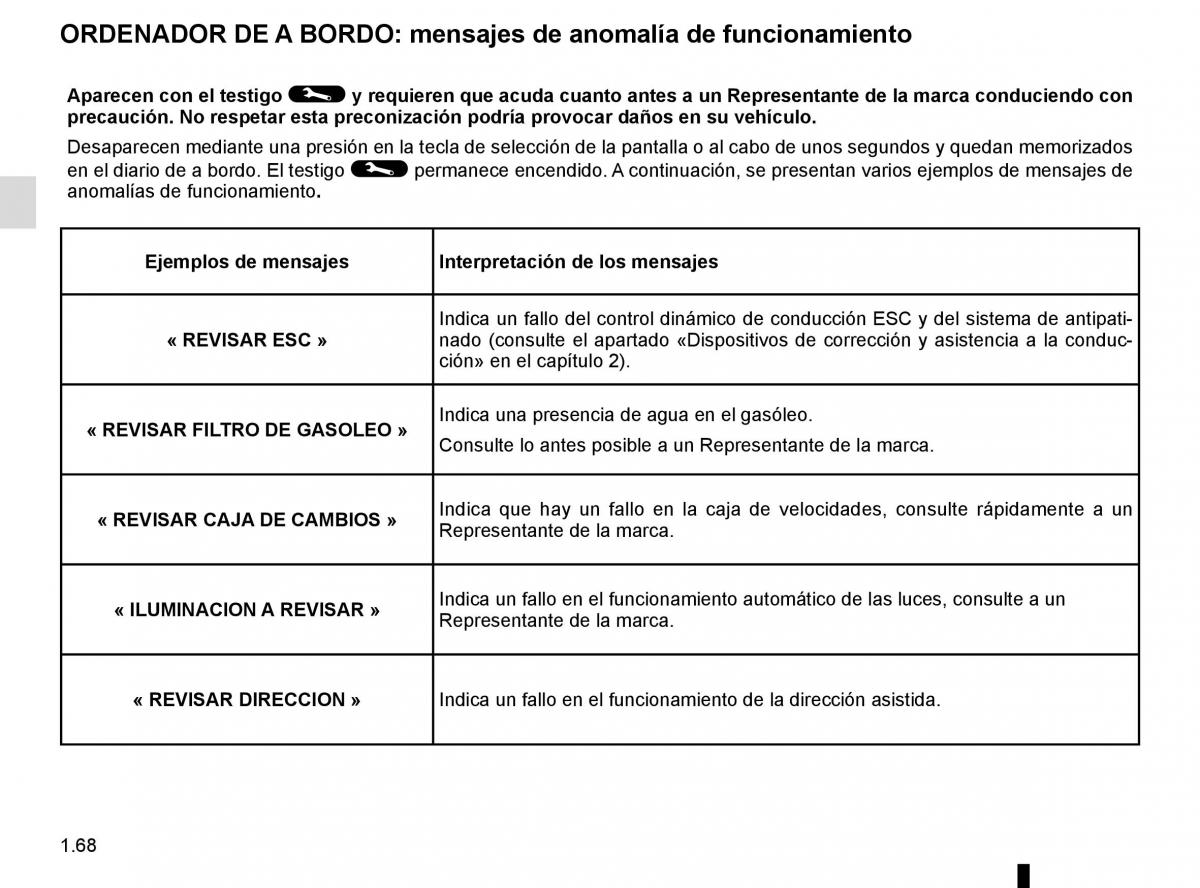 Renault Kangoo II 2 manual del propietario / page 74