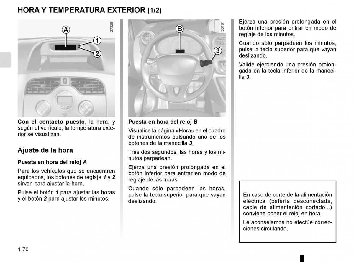 Renault Kangoo II 2 manual del propietario / page 76