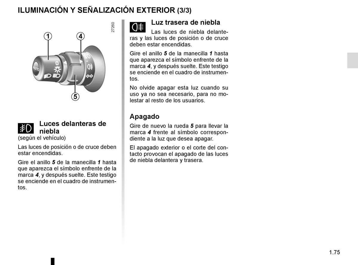 Renault Kangoo II 2 manual del propietario / page 81