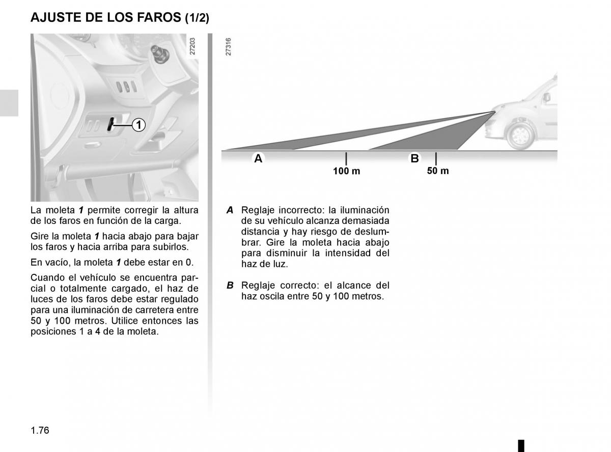 Renault Kangoo II 2 manual del propietario / page 82