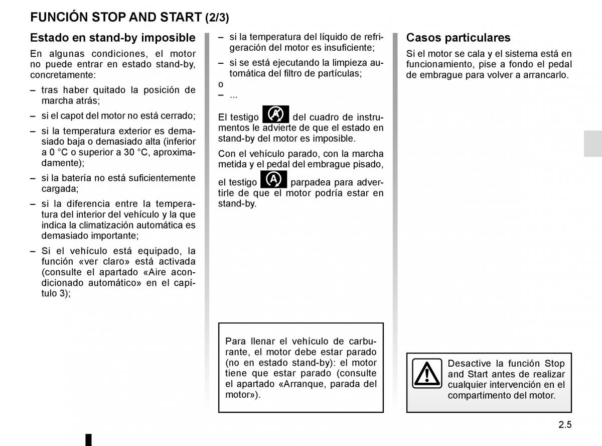 Renault Kangoo II 2 manual del propietario / page 95