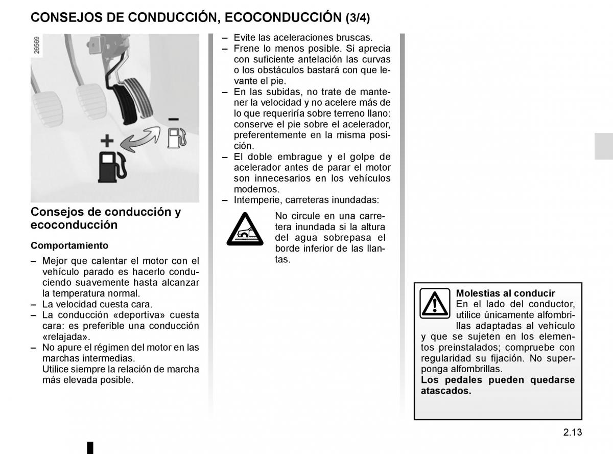 Renault Kangoo II 2 manual del propietario / page 103