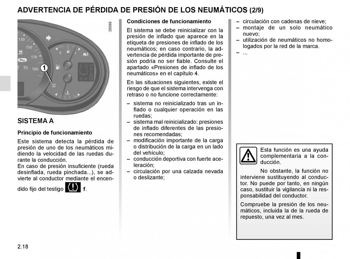 Renault Kangoo II 2 manual del propietario / page 108