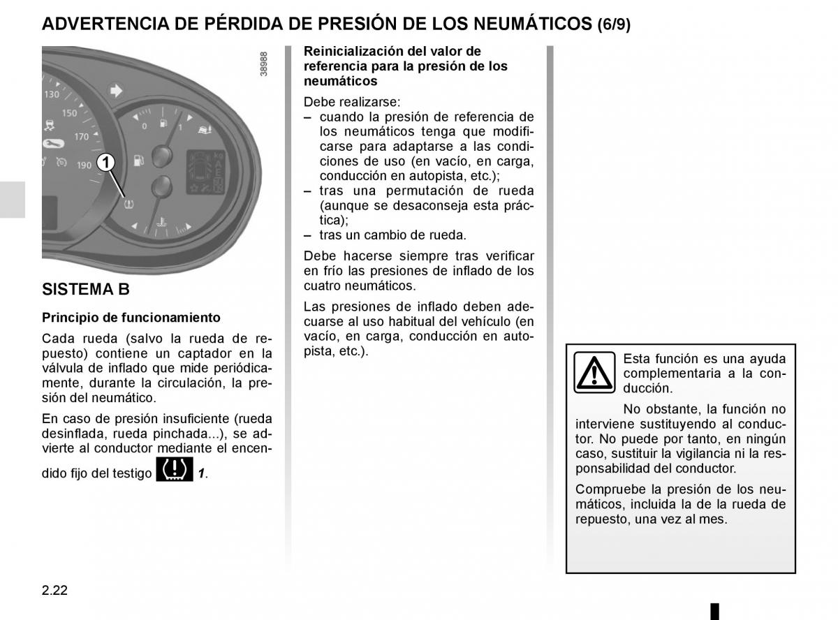 Renault Kangoo II 2 manual del propietario / page 112