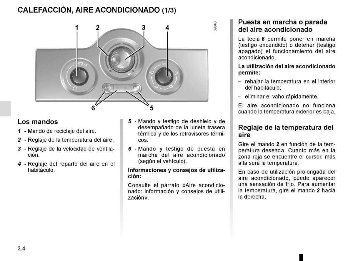 Renault Kangoo II 2 manual del propietario / page 136