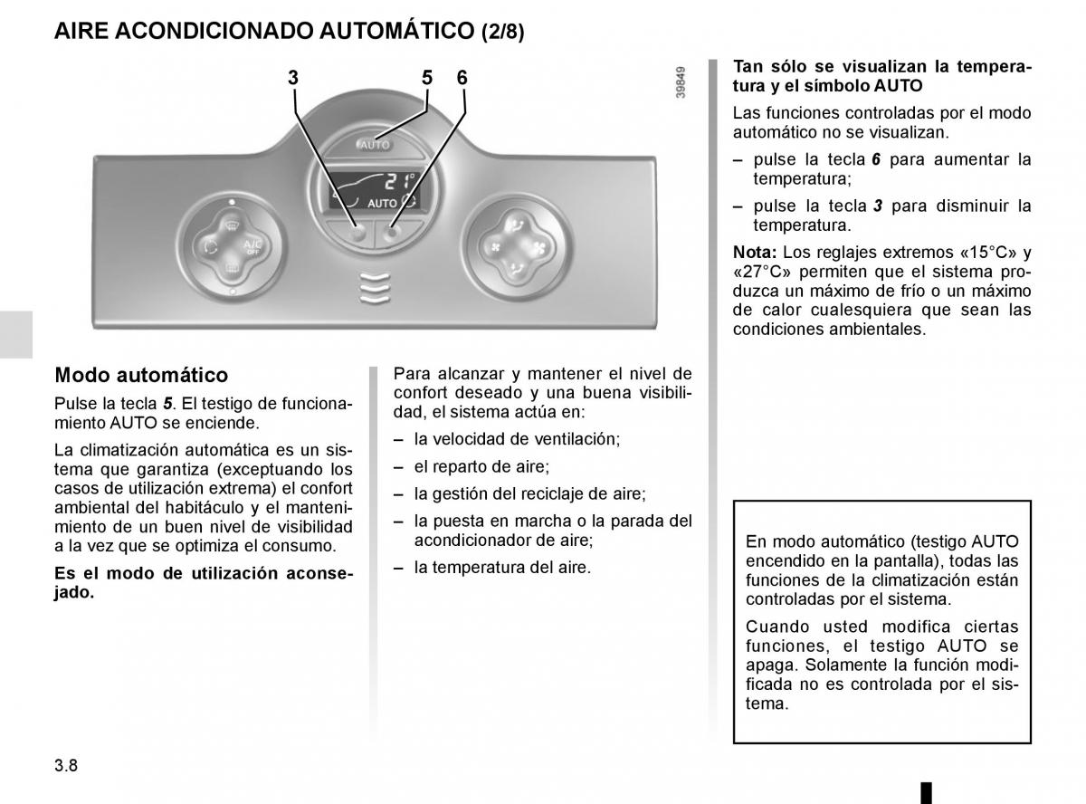 Renault Kangoo II 2 manual del propietario / page 140