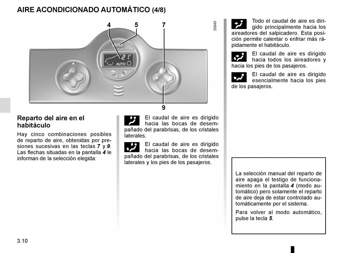 Renault Kangoo II 2 manual del propietario / page 142