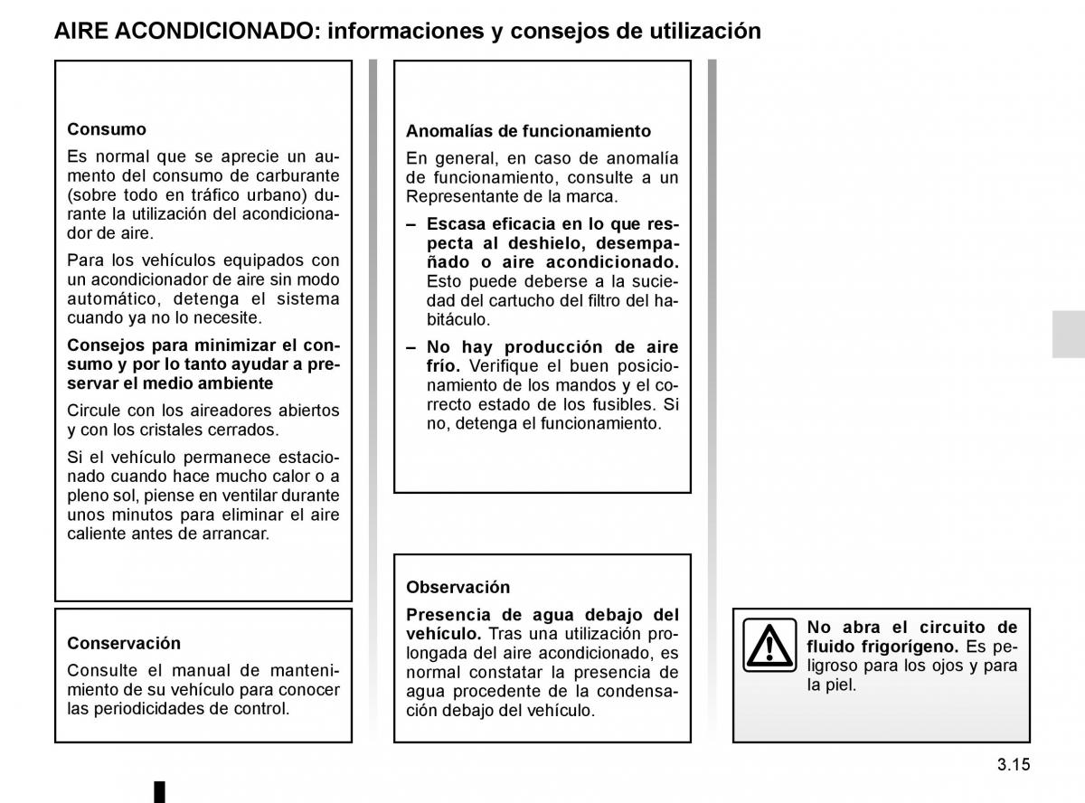 Renault Kangoo II 2 manual del propietario / page 147