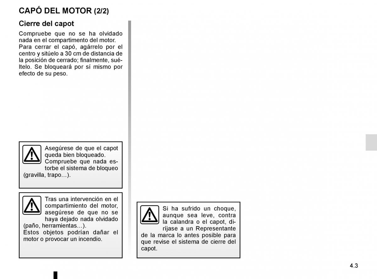 Renault Kangoo II 2 manual del propietario / page 171