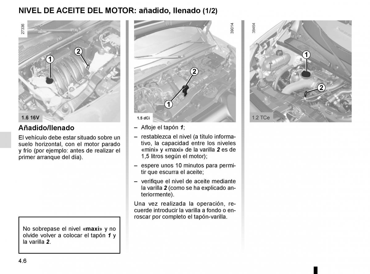 Renault Kangoo II 2 manual del propietario / page 174