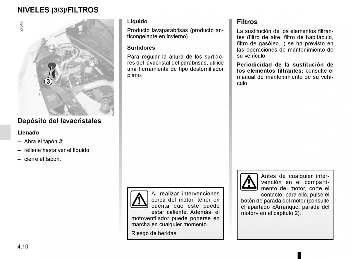 Renault Kangoo II 2 manual del propietario / page 178