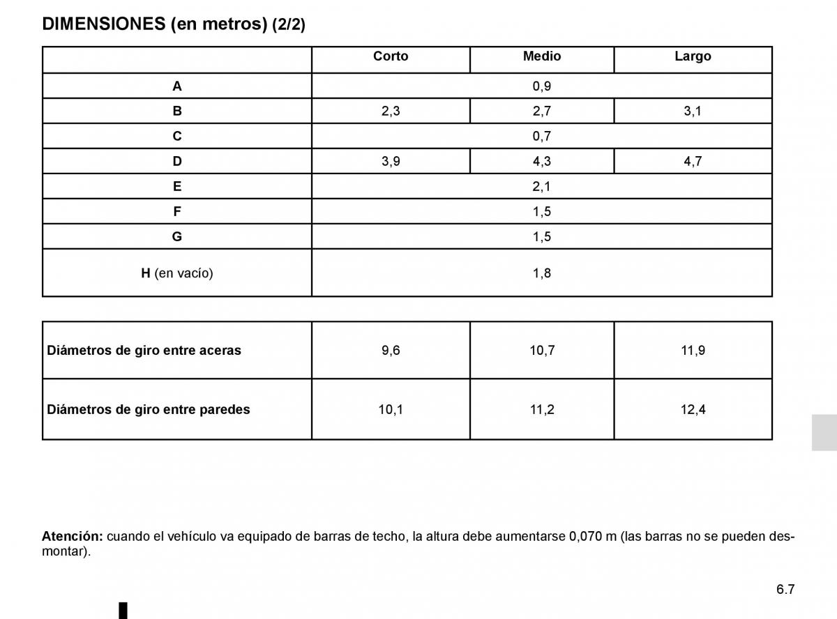 Renault Kangoo II 2 manual del propietario / page 233