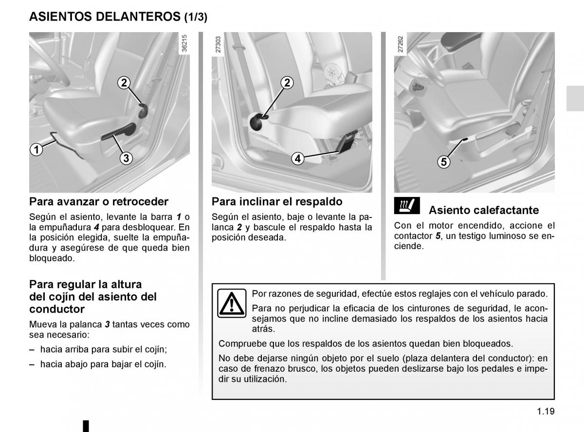 Renault Kangoo II 2 manual del propietario / page 25