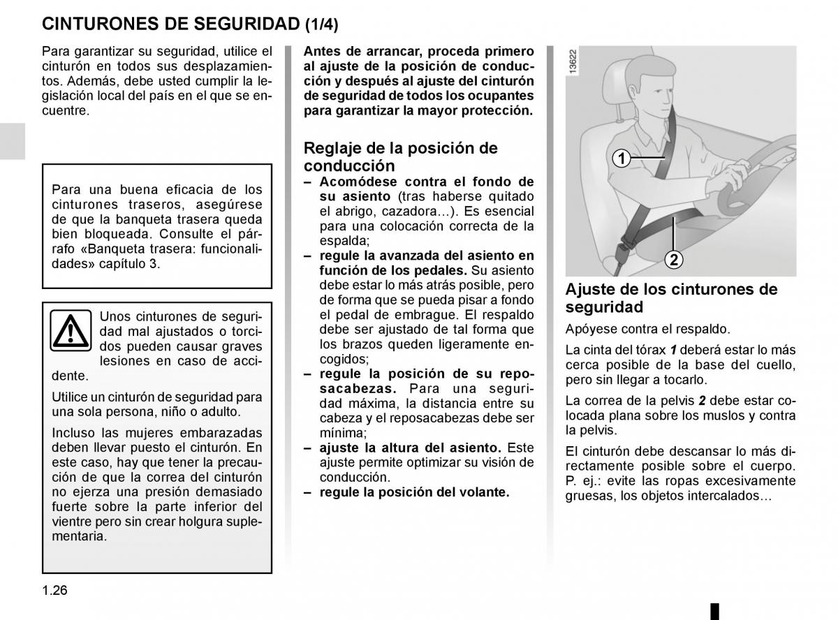 Renault Kangoo II 2 manual del propietario / page 32