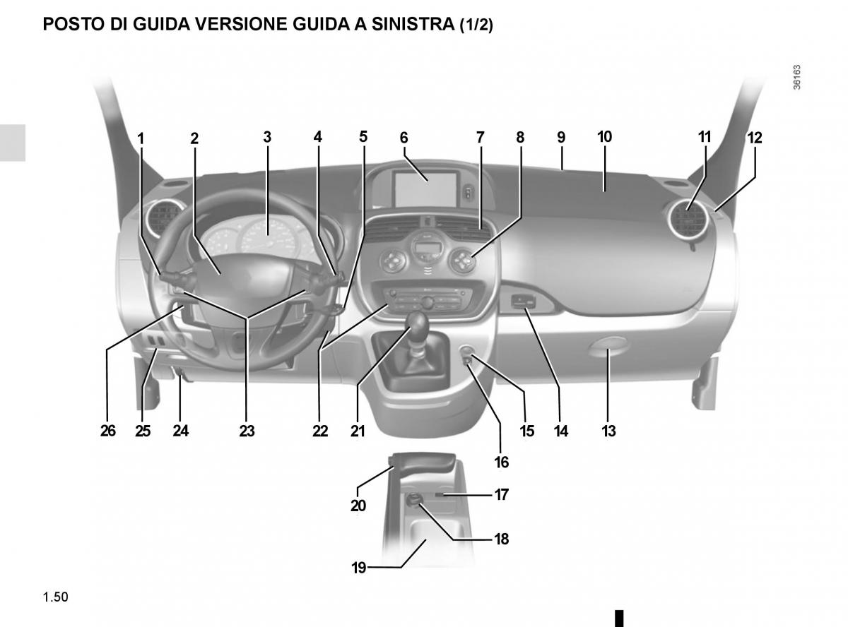 Renault Kangoo II 2 manuale del proprietario / page 56