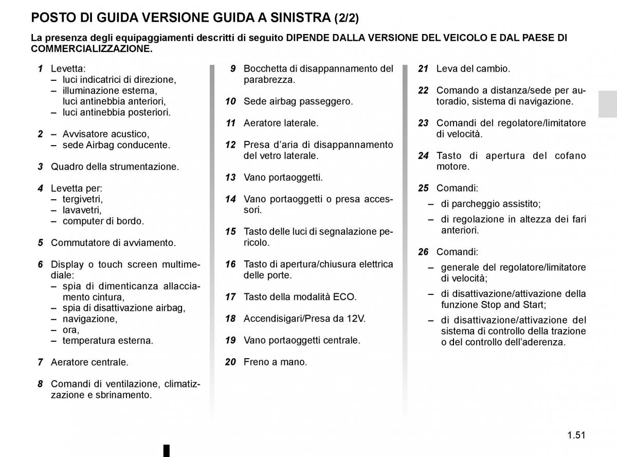 Renault Kangoo II 2 manuale del proprietario / page 57