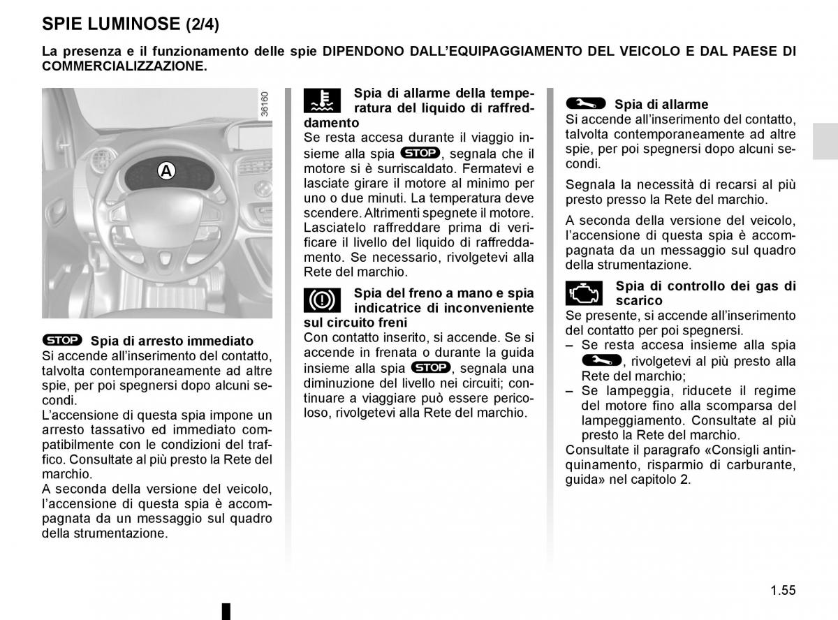 Renault Kangoo II 2 manuale del proprietario / page 61