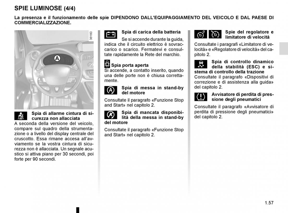 Renault Kangoo II 2 manuale del proprietario / page 63