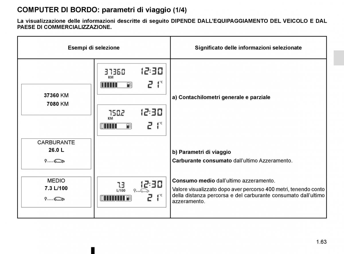 Renault Kangoo II 2 manuale del proprietario / page 69