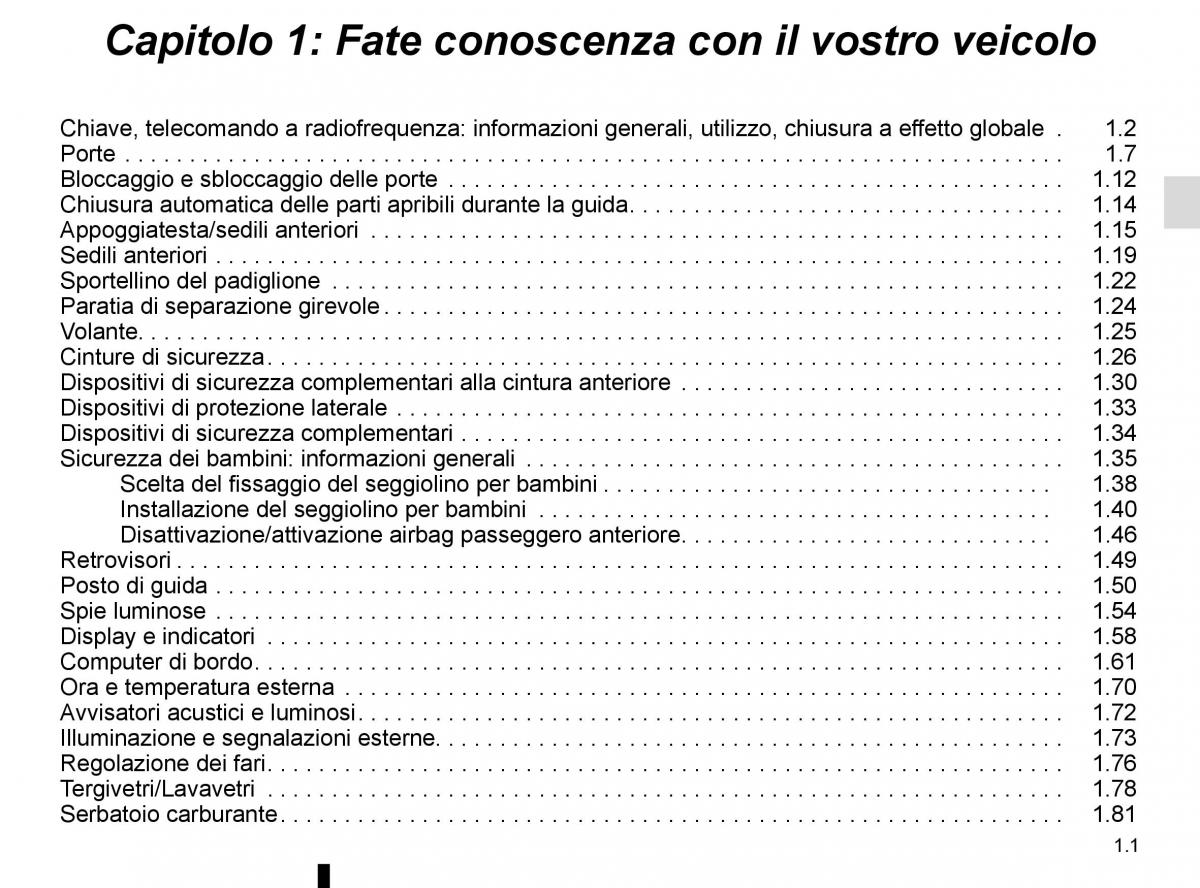 Renault Kangoo II 2 manuale del proprietario / page 7