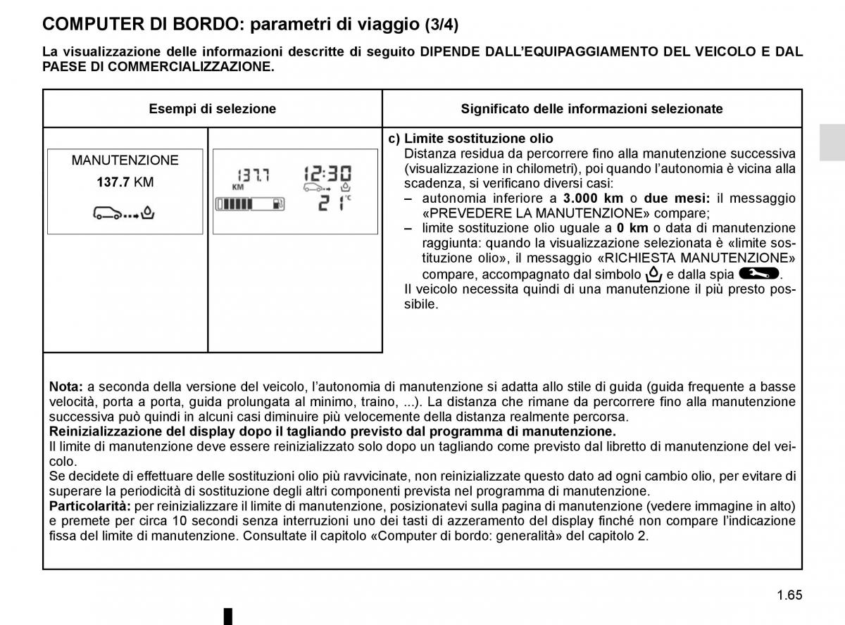 Renault Kangoo II 2 manuale del proprietario / page 71