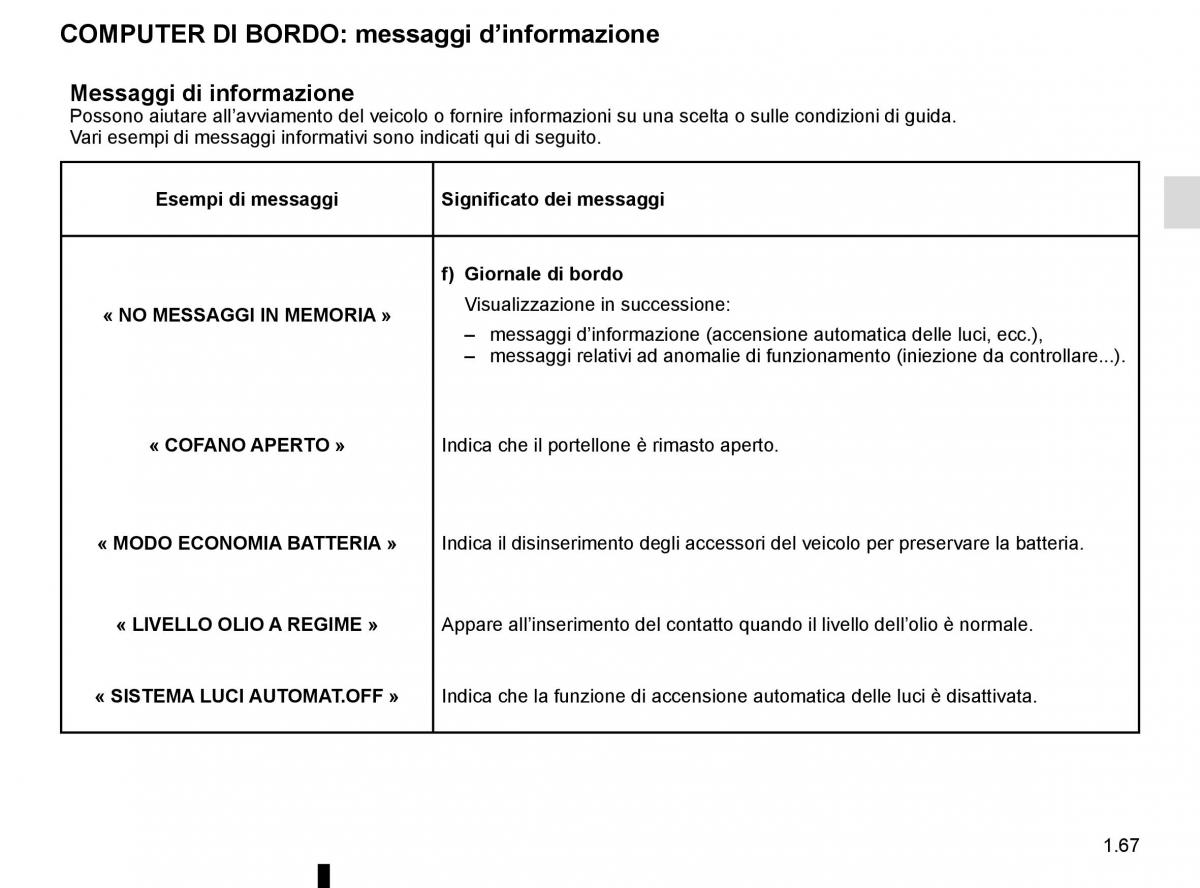 Renault Kangoo II 2 manuale del proprietario / page 73