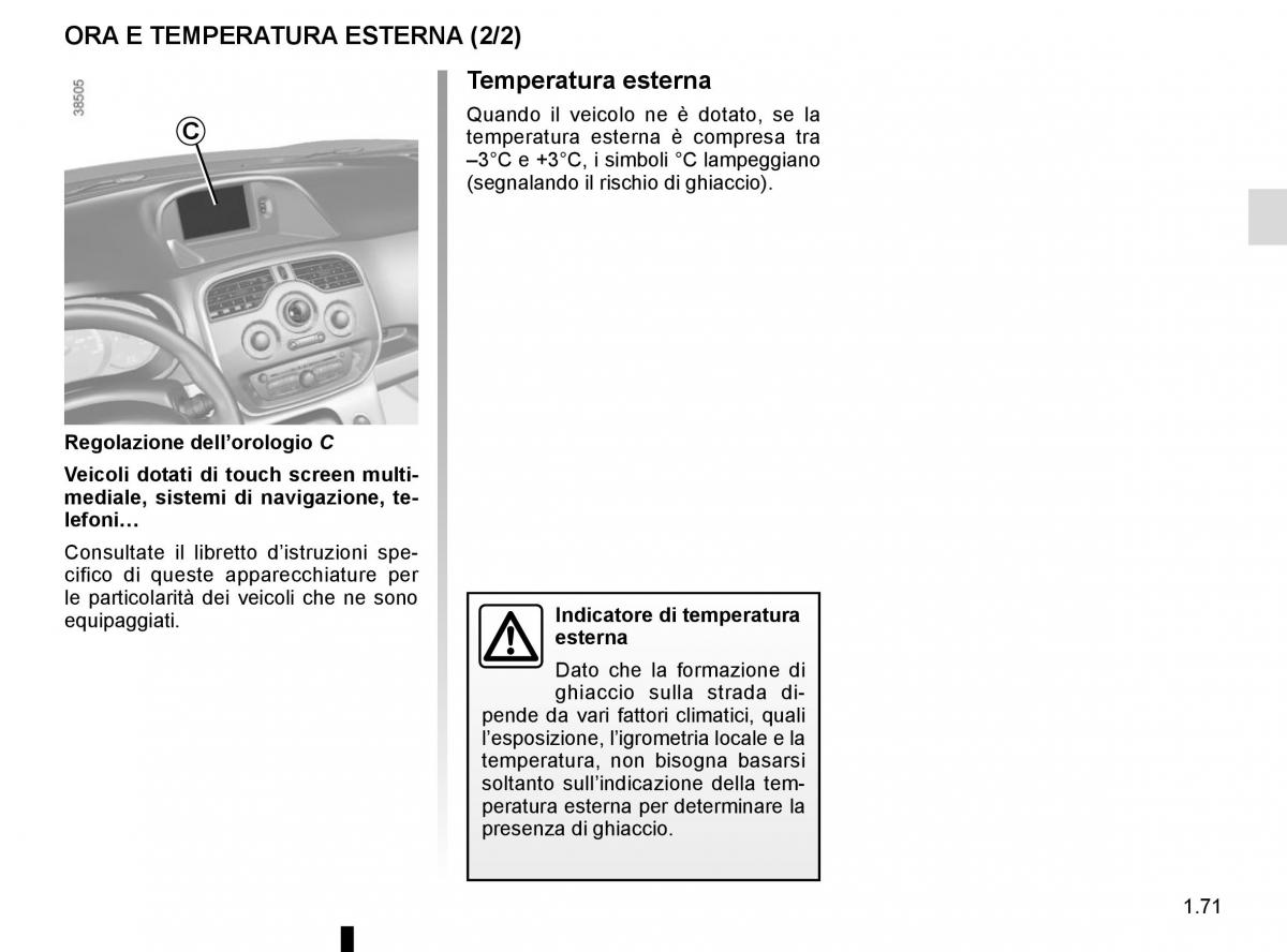 Renault Kangoo II 2 manuale del proprietario / page 77