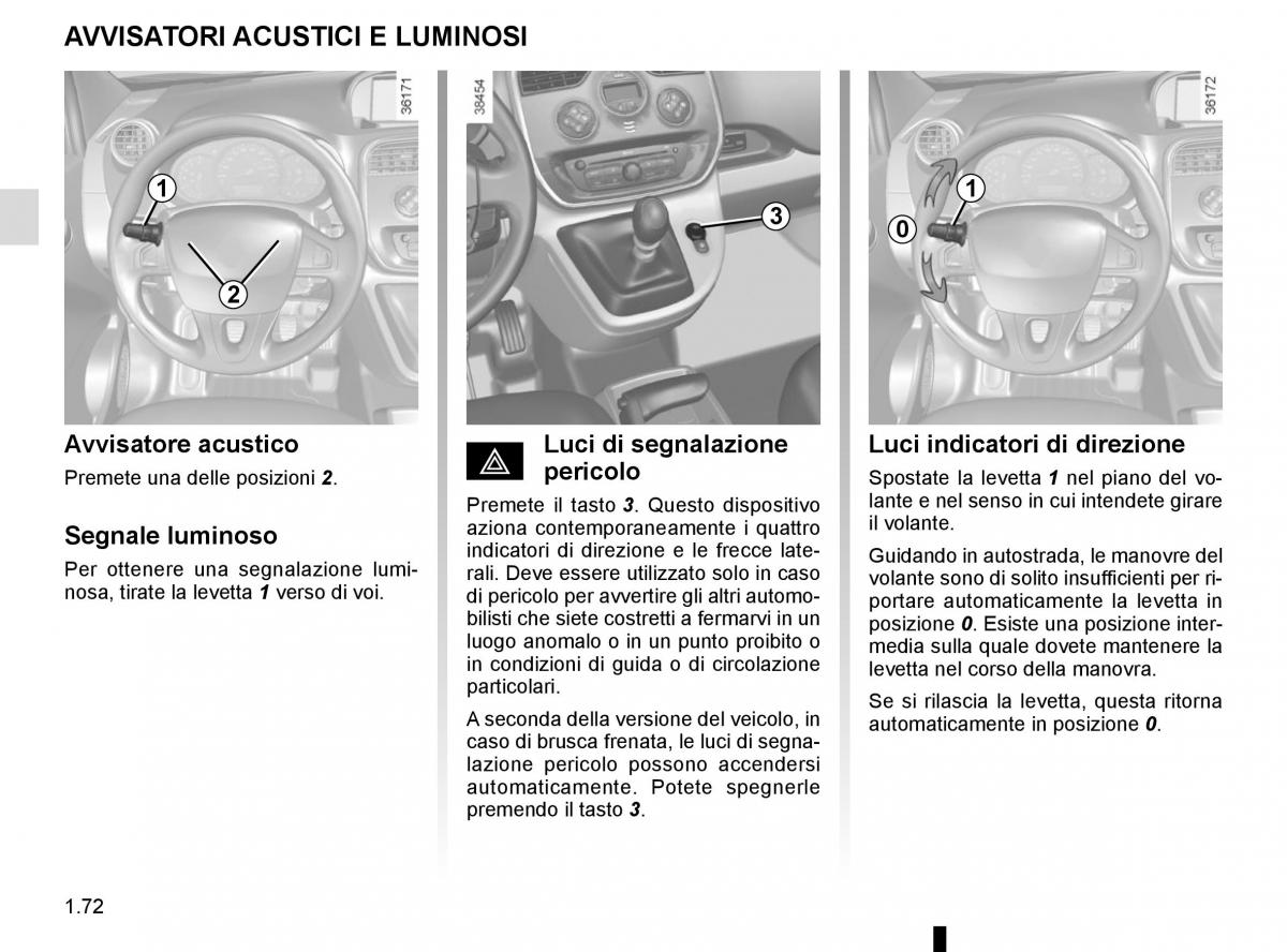 Renault Kangoo II 2 manuale del proprietario / page 78