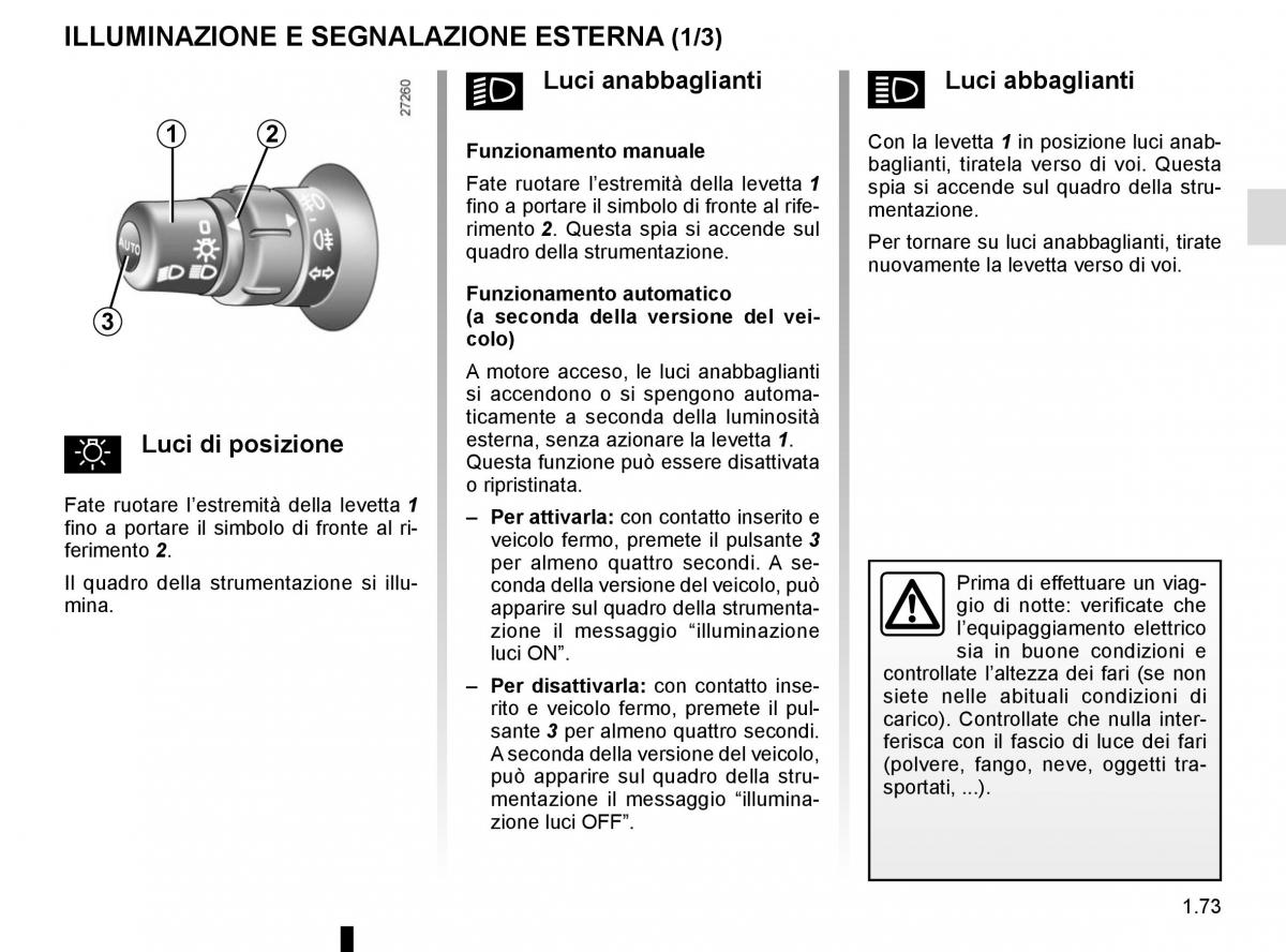 Renault Kangoo II 2 manuale del proprietario / page 79