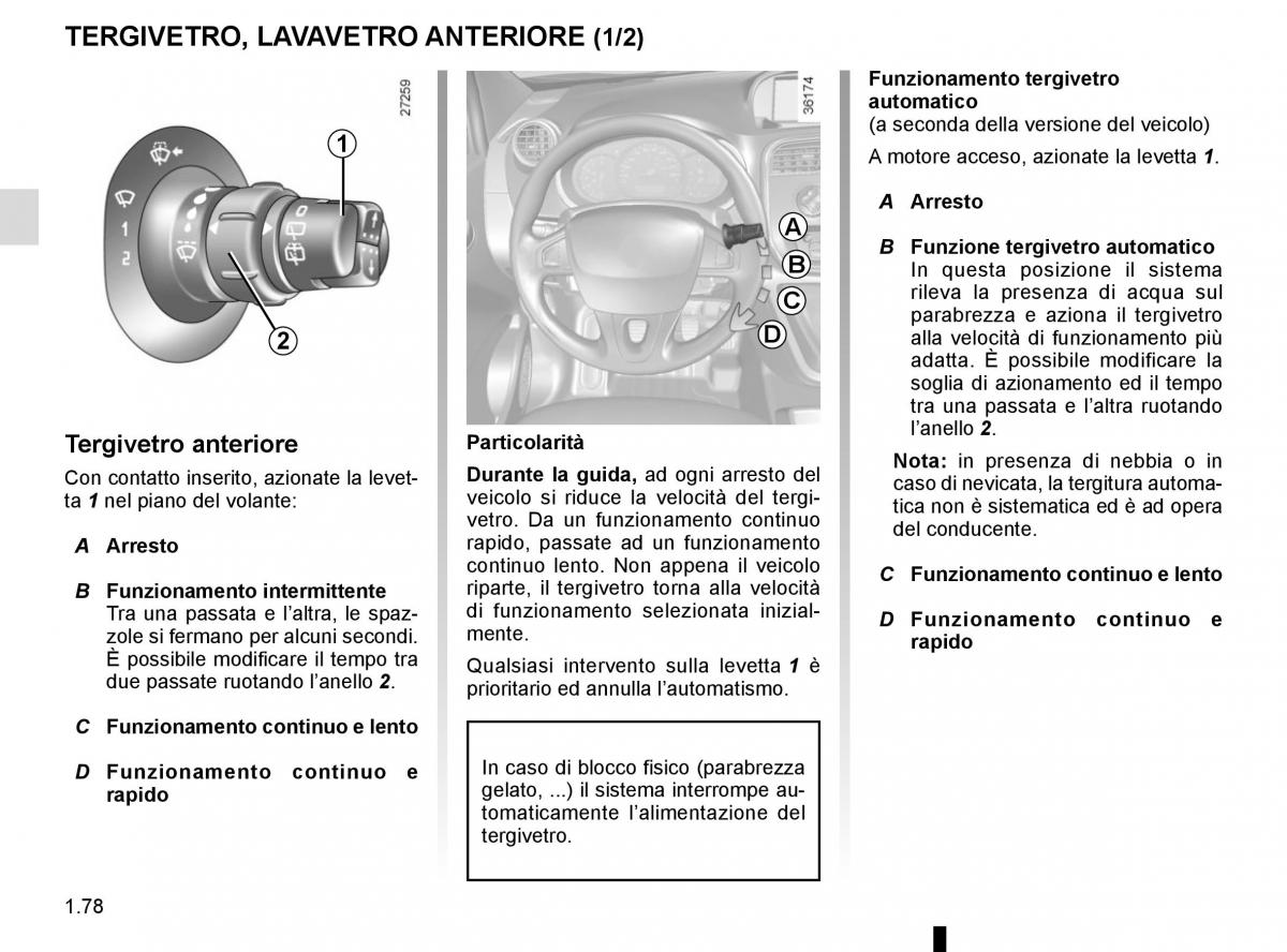 Renault Kangoo II 2 manuale del proprietario / page 84