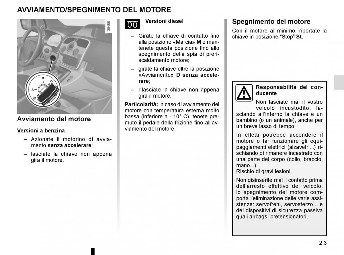 Renault Kangoo II 2 manuale del proprietario / page 93