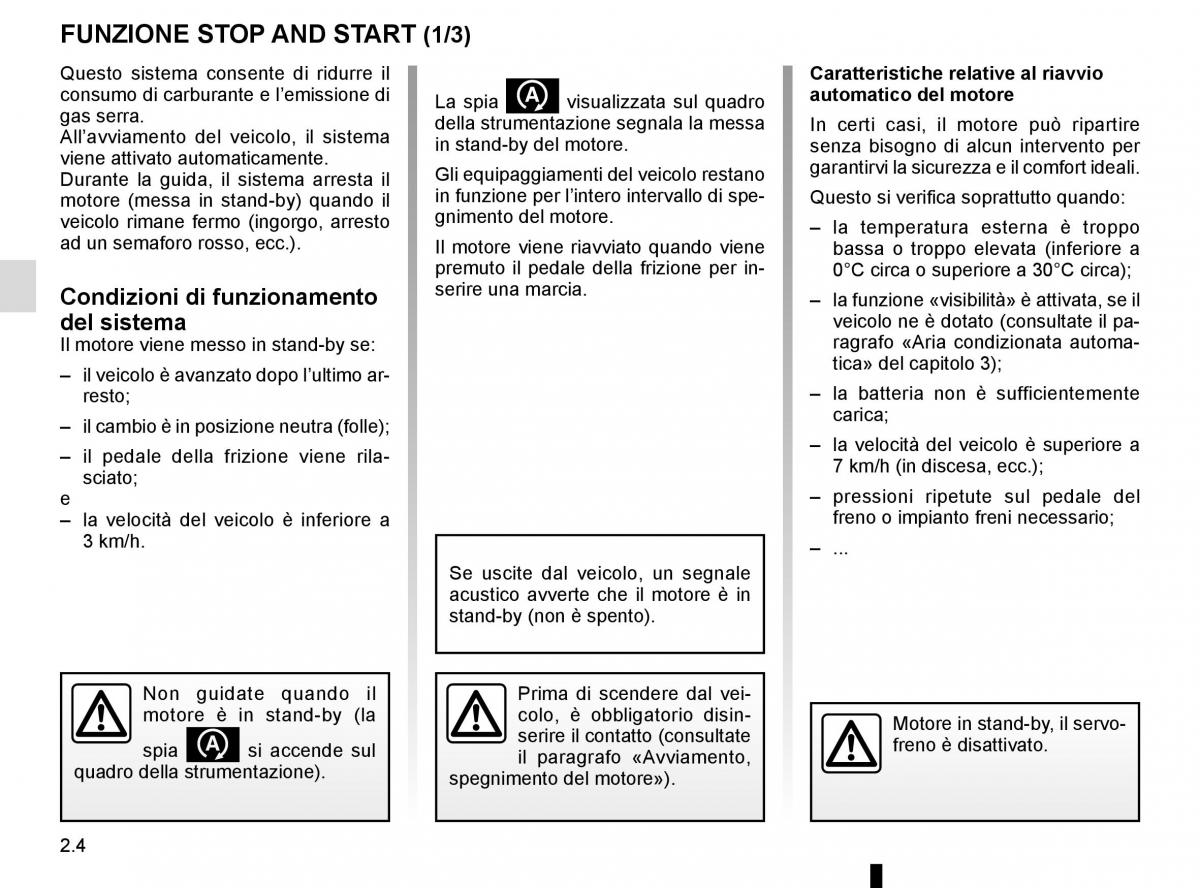 Renault Kangoo II 2 manuale del proprietario / page 94