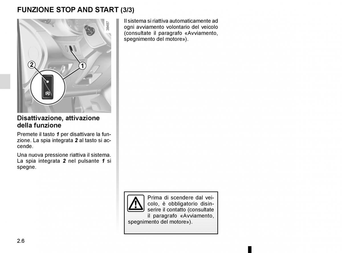 Renault Kangoo II 2 manuale del proprietario / page 96