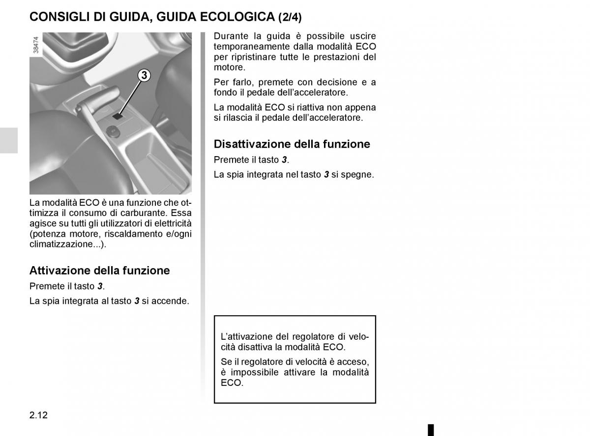 Renault Kangoo II 2 manuale del proprietario / page 102