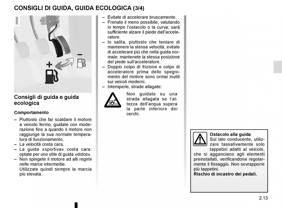 Renault Kangoo II 2 manuale del proprietario / page 103