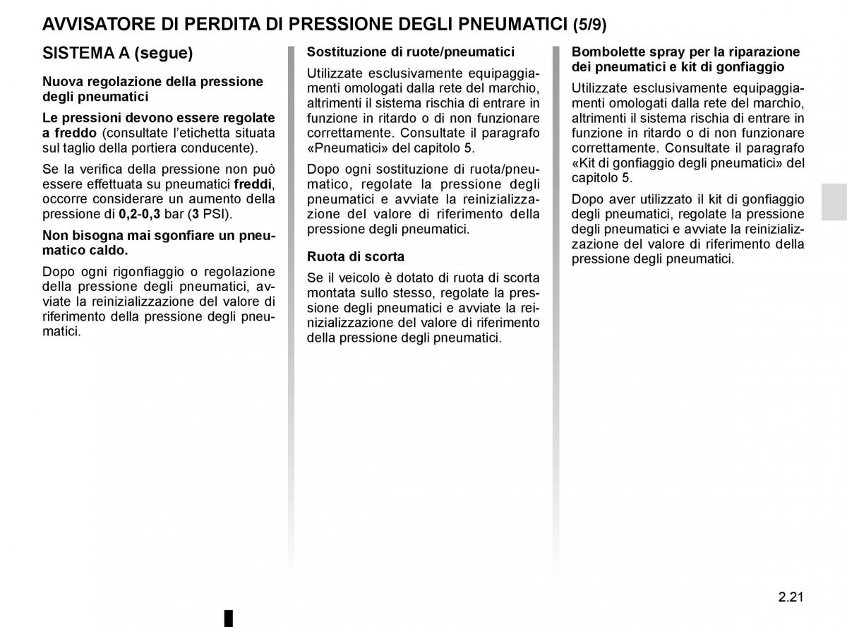 Renault Kangoo II 2 manuale del proprietario / page 111