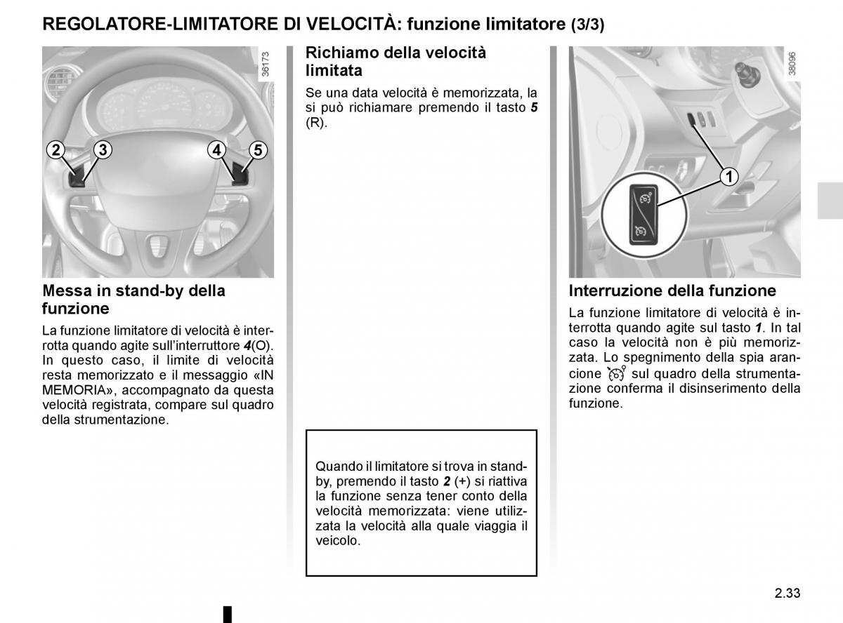 Renault Kangoo II 2 manuale del proprietario / page 123