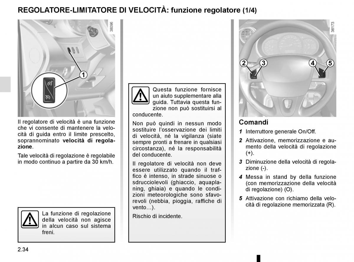 Renault Kangoo II 2 manuale del proprietario / page 124