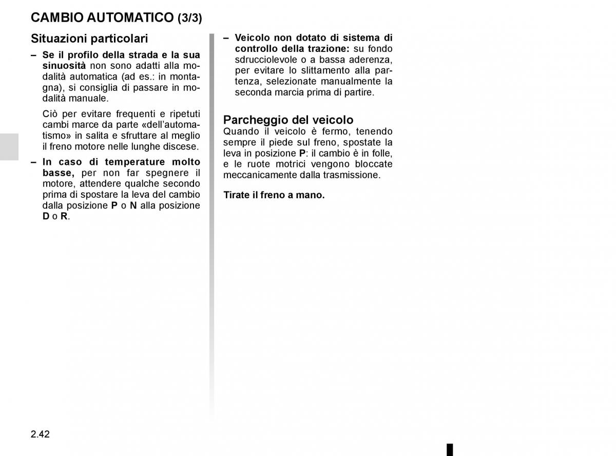 Renault Kangoo II 2 manuale del proprietario / page 132