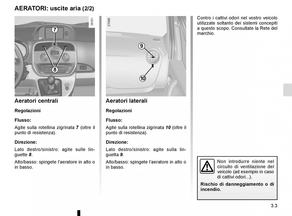 Renault Kangoo II 2 manuale del proprietario / page 135