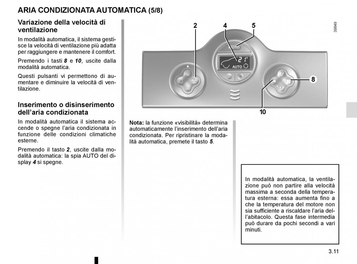 Renault Kangoo II 2 manuale del proprietario / page 143