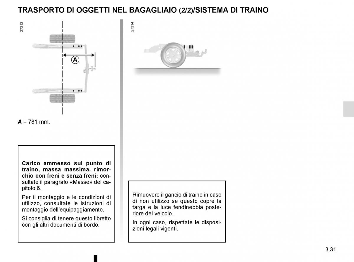 Renault Kangoo II 2 manuale del proprietario / page 163