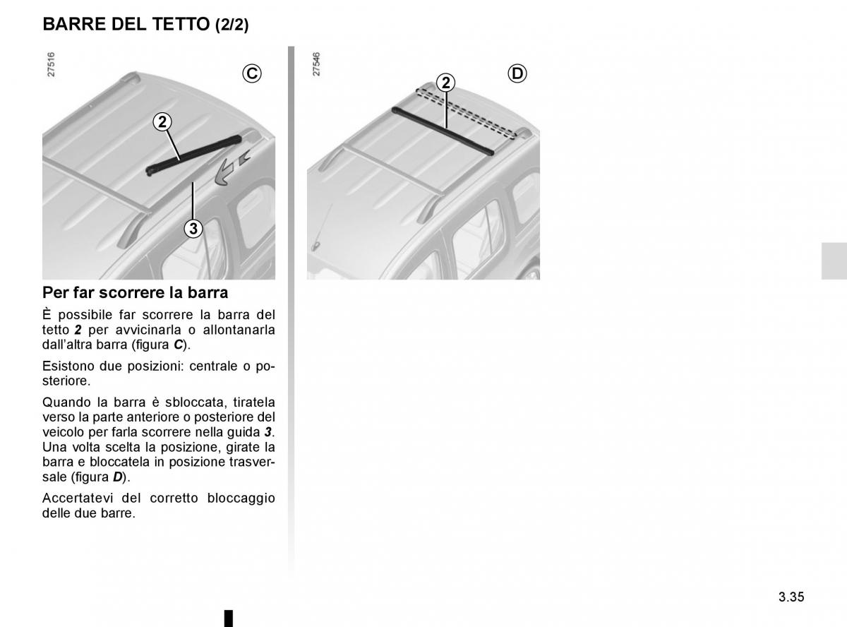 Renault Kangoo II 2 manuale del proprietario / page 167