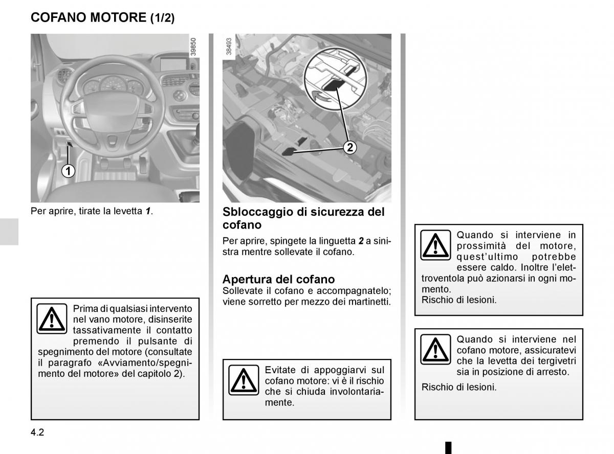 Renault Kangoo II 2 manuale del proprietario / page 170