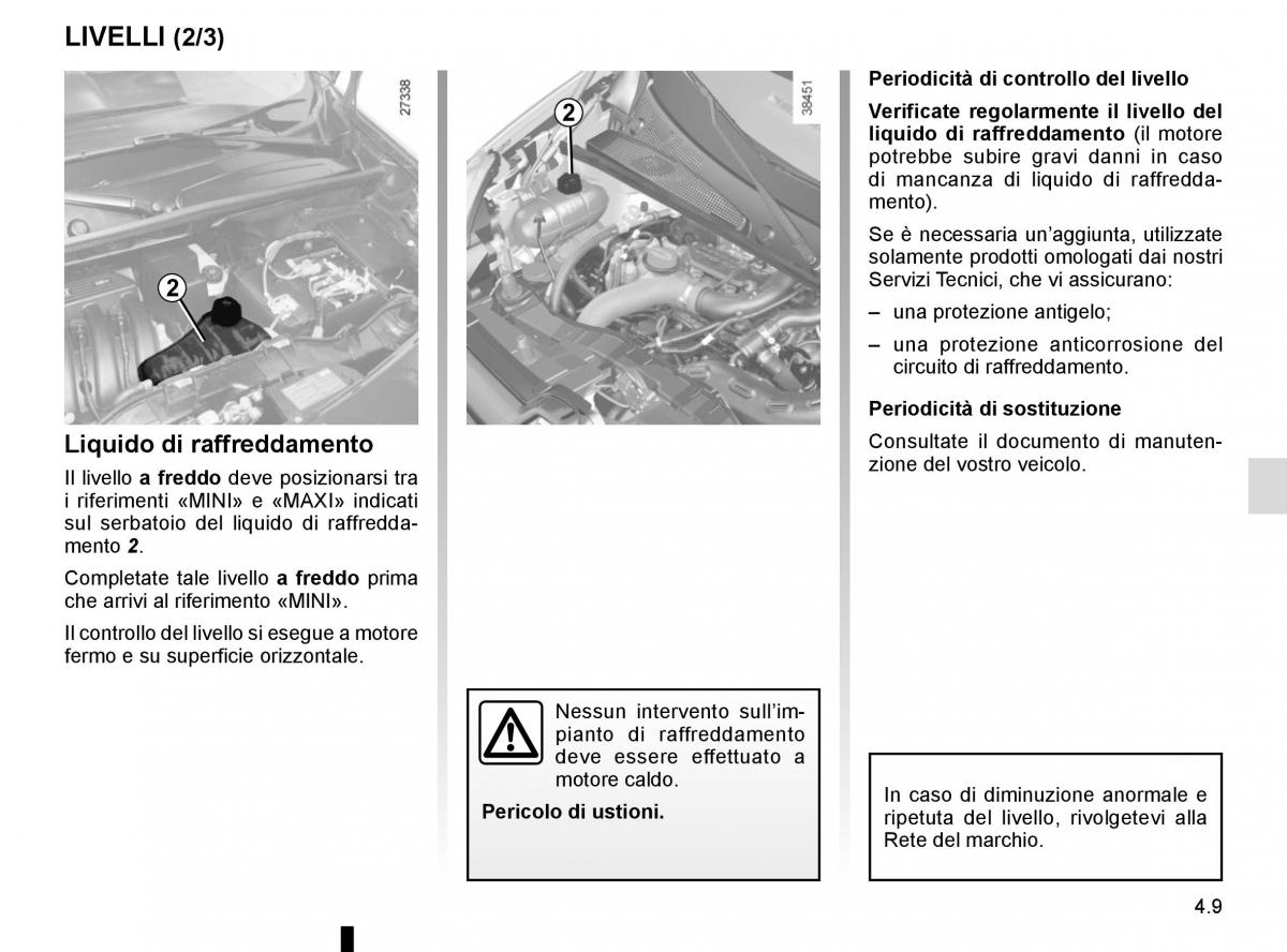 Renault Kangoo II 2 manuale del proprietario / page 177