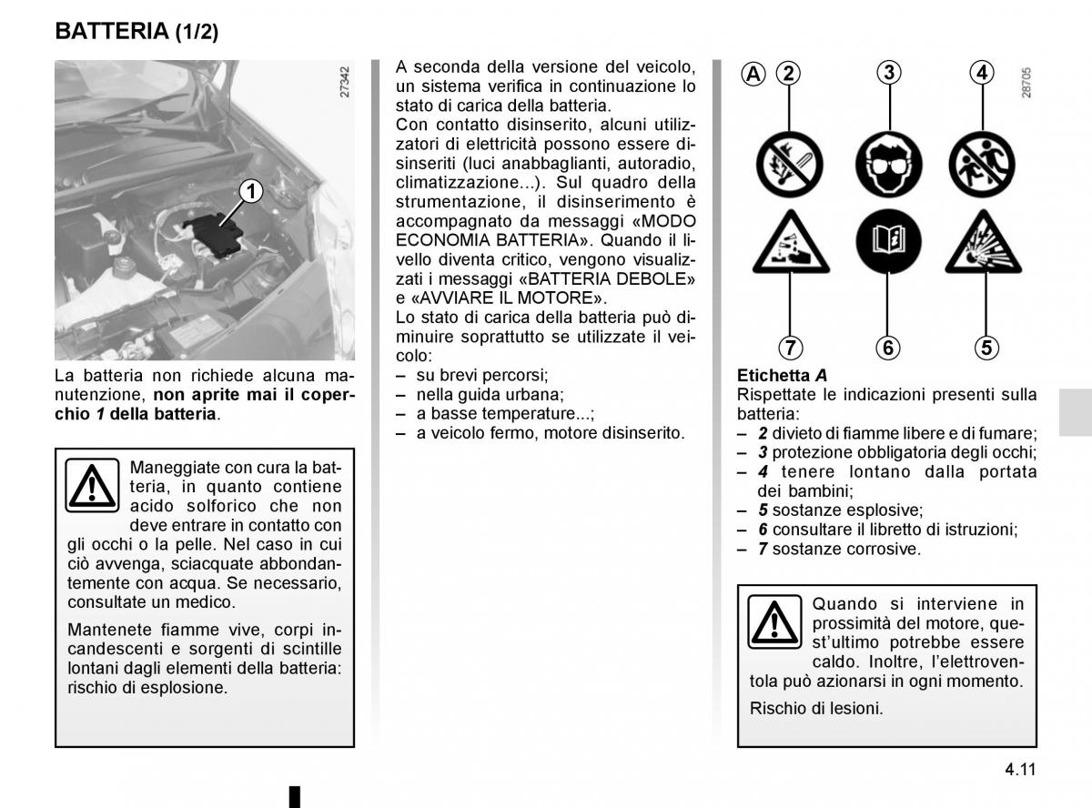 Renault Kangoo II 2 manuale del proprietario / page 179