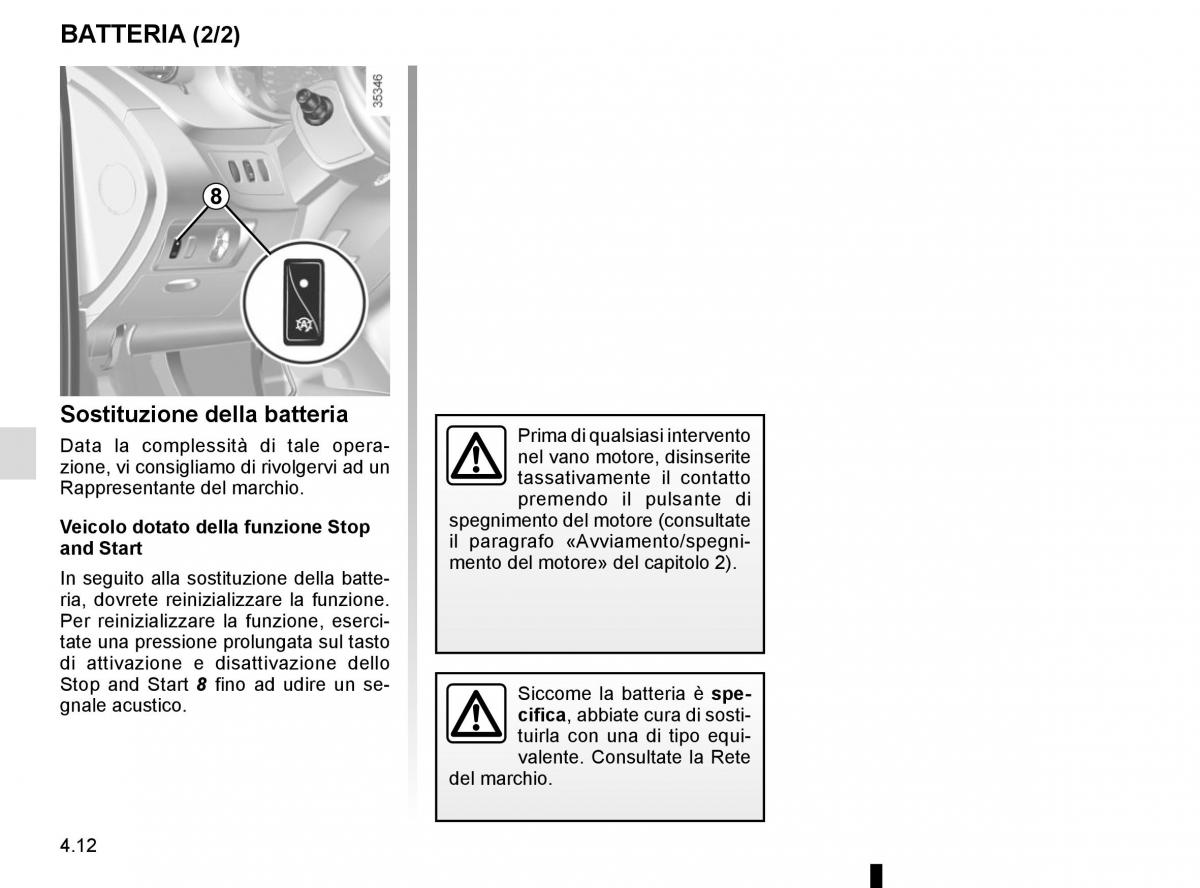 Renault Kangoo II 2 manuale del proprietario / page 180