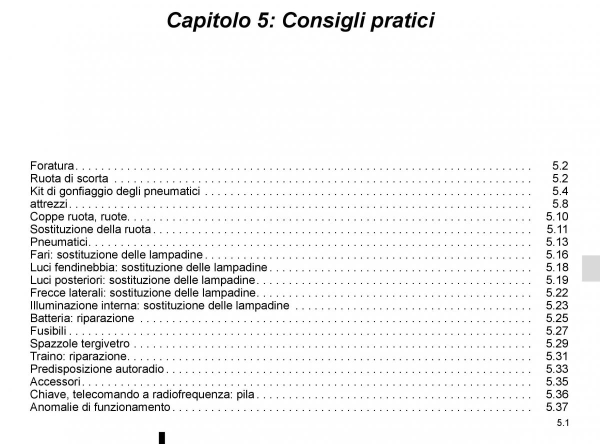 Renault Kangoo II 2 manuale del proprietario / page 187