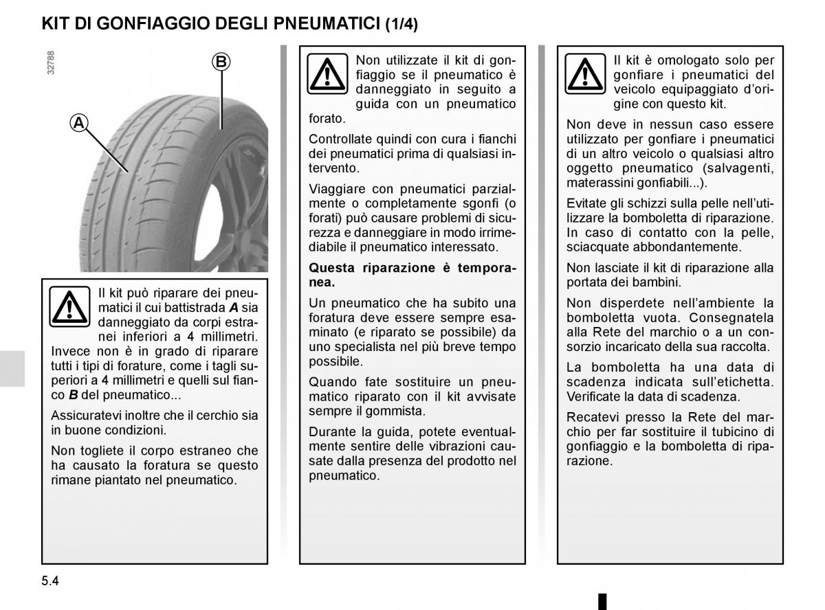 Renault Kangoo II 2 manuale del proprietario / page 190